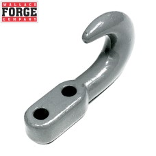 Forged Tow Hook, Chrome Finish - Wallace Forge